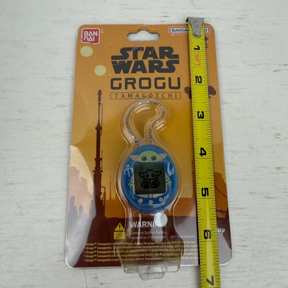 Bandai Star Wars Grogu Tamagotchi Nano Blue Baby Yoda Virtual Pet 88885 New